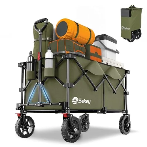 Sekey XXL Plus Bollerwagen Faltbar 200L von Sekey
