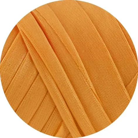 LANA GROSSA The Loop | Einseitig beschichtetes, gewirktes Band mit Matt-Glanz-Effekt für Dekoartikel & Taschen | Garn aus 100% Polyester | 100g Wolle zum Stricken & Häkeln | 40m Garn FB 3