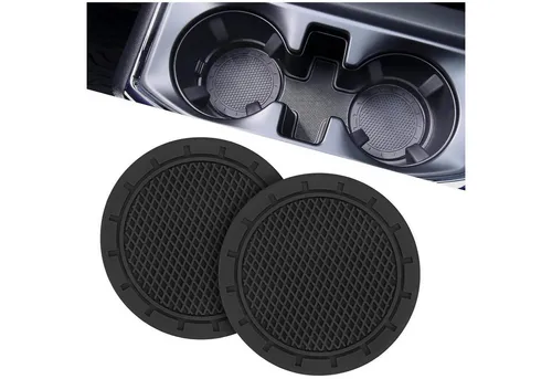 LuxusKollektion Becherhalter Auto Getränkehalter Untersetzer Universal Anti-Rutsch Kaffeebecher 2