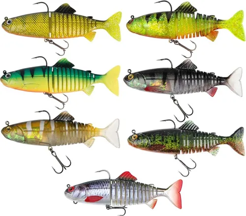 Fox Rage Replicant Jointed 15cm 60gr Fire Tiger UV