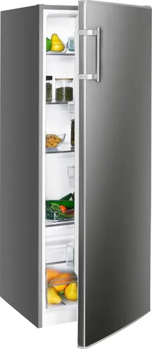 Hanseatic Kühlschrank HKS14355EI – Edelstahloptik, 142,6 cm hoch