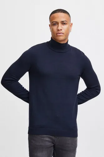 !Solid Rollkragenpullover SDAgrio Rollkragenpulli mit abgesetztem Strickmuster