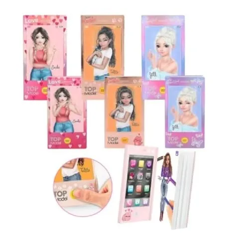 TOPModel Mini Malbuch mit Sound in pink von Depesche