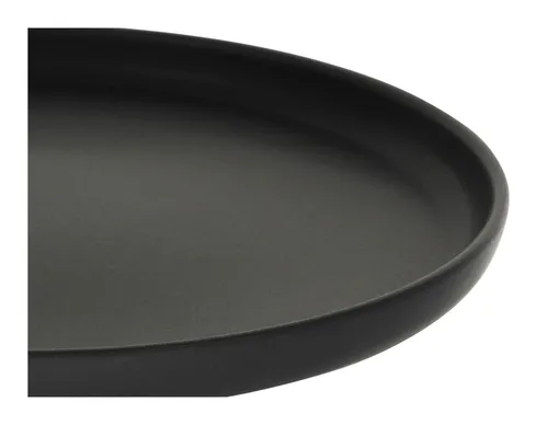 CreaTable Speiseteller 28cm in schwarz von CreaTable