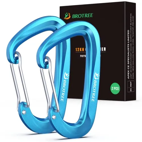 Karabiner Blau von BROTREE