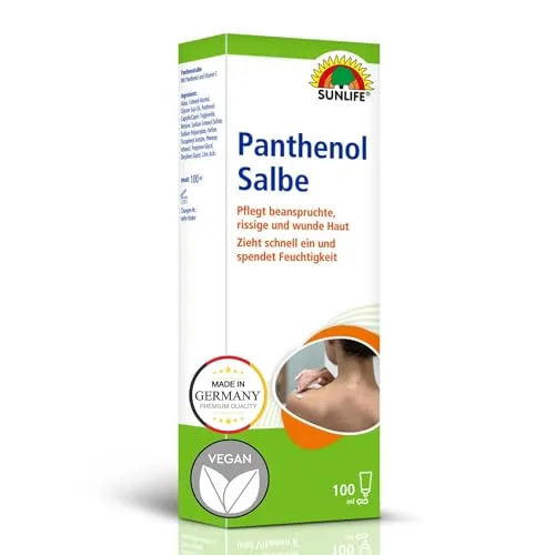 SUNLIFE Panthenol Schutz- Pflegesalbe 100 ml