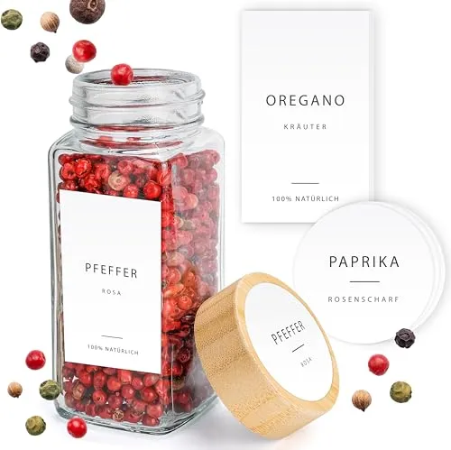 Etiketten für Lebensmittel und Getränke von Happy Lemuro