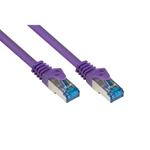 8060-H005V - Patchkabel Cat.6a, S/FTP, 0,5m, violett