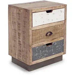 Nachttisch Tudor aus Mangoholz, 45 cm von Bizzotto
