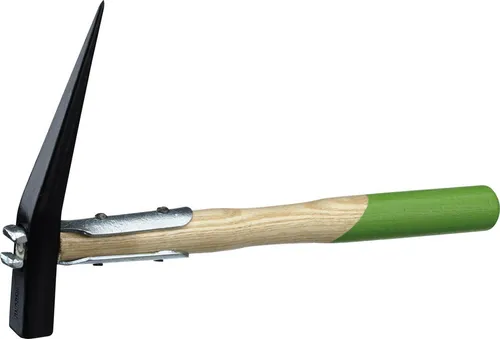 Freund Dachdecker Spitzhammer - Dachziegelhammer für präzise Arbeiten - Handgeschmiedeter Dachdeckerhammer mit poliertem Holzstiel und Kopfsicherung, ideal für präzise Dacharbeiten. Gesamtlänge: ca. 310 mm, Gewicht: ca. 370 g.