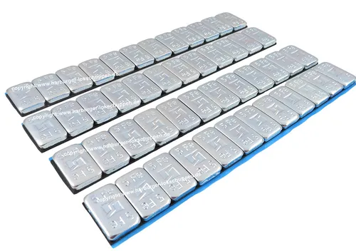 RC Modellboot Ballast Gewichte Metall verzinkt 4 x je 60g = 240g Selbstklebend