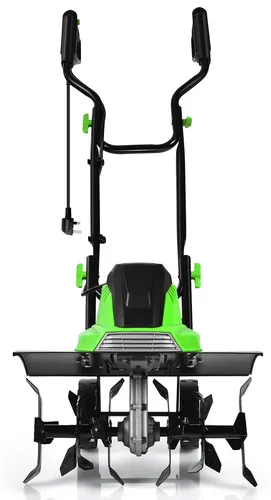 COSTWAY Elektro Bodenhacke 1500W – Effiziente Gartenfräse mit 6 Hackmessern - Kraftvolle Elektro Bodenhacke mit 1500W, 43 cm Arbeitsbreite und 22 cm Arbeitstiefe. Ideal für kleine und mittelgroße Gärten – müheloses Lockern des Bodens ohne Öl oder Gas!