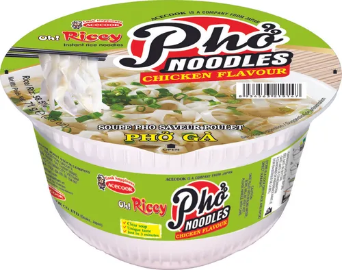 Acecook Oh Ricey instant Reisnudeln mit Hähnchen Bowl 71 g