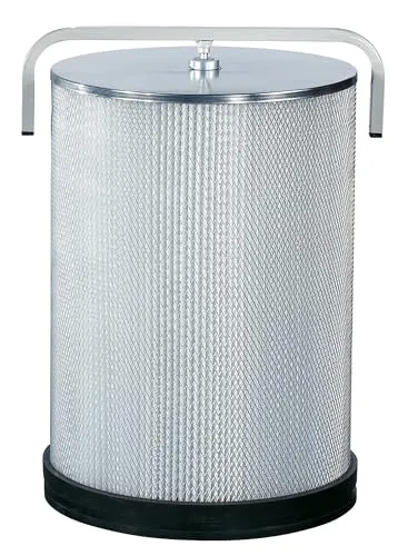 Feinstaub-Filterpatrone FP 2 für Absauganlagen - Aschesauger Zubehör mit 500 mm Durchmesser und 590 mm Höhe für optimale Filterleistung und saubere Luft