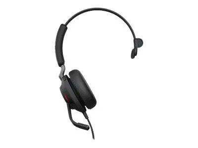 Jabra Evolve2 40 USB-A MS Mono - Geräuschisoliertes Headset - KopfhoererHeadsets, konvertierbar und kabelgebunden mit USB-A, ideal für konzentriertes Arbeiten und zertifiziert für Microsoft Teams.