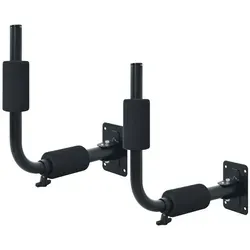 Twinny Load Wandhalterungen für Dachkoffer, Black - Gepäckträger, ideal zur platzsparenden Aufbewahrung von Twinny Load Dachboxen, einfach zu montieren mit dem mitgelieferten Montagematerial.