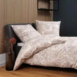 Janine Bettwäsche Soft-Cotton71001, orange von Janine