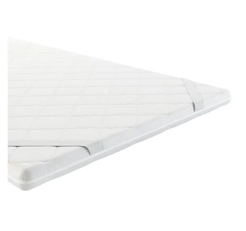 MSS e.K., Topper Relax Gelschaumtopper, 6 cm hoch, abnehmbarer Bezug