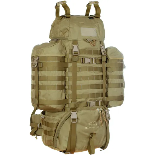 WISPORT ARMEE WASCHBÄR TAKTISCHE RUCKSACK 85L MOLLE SYSTEM PACK COYOTE TAN