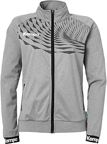 Kempa Wave 26 Poly Jacket Women - Trainingsjacke aus 100% recyceltem Polyester, atmungsaktiv und schnelltrocknend, ideal für Sport und Freizeit mit optimaler Passform.