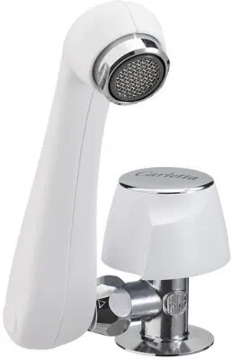 Reich Carletta Wasserhahn, Ø18mm, Tülle, weiß von Reich