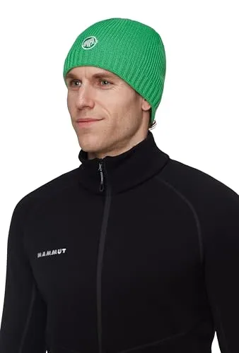Mammut Sublime Beanie pinea (40306) one size - Herren Mützen & Stirnbänder für Wanderer und Bergsportler, ideal für windige Bedingungen, mit wärmendem Fleece aus 100% recyceltem Polyester und RWS-zertifizierter Wolle für höchsten Tragekomfort.