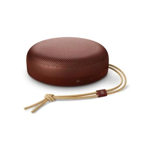 Bang & Olufsen Beosound A1 (3. Generation) – Tragbarer Bluetooth Lautsprecher in Rustic Red