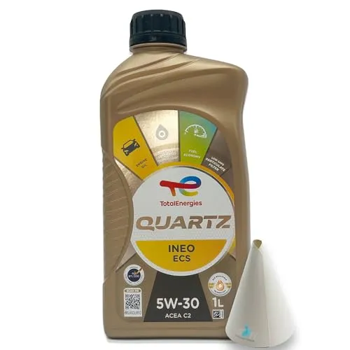 L Total Quartz Ineo ECS 5W-30 | passend für | PSA B71 2290 | 1 Liter | Motoröl | Motorenöl | mit Trichter | weitere Empfehlungen siehe Artikelbeschreibung 1