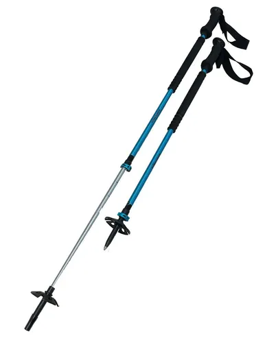 Komperdell T2 Ascent TI Skitourenstock - Wanderstöcke mit verstellbarem Powerlock 2.1 Verschluss, ideal für Skitouren und Schneeschuhwanderungen. Robuste Aluminiumkonstruktion und komfortabler Alpin Foam Griff für perfekten Halt.