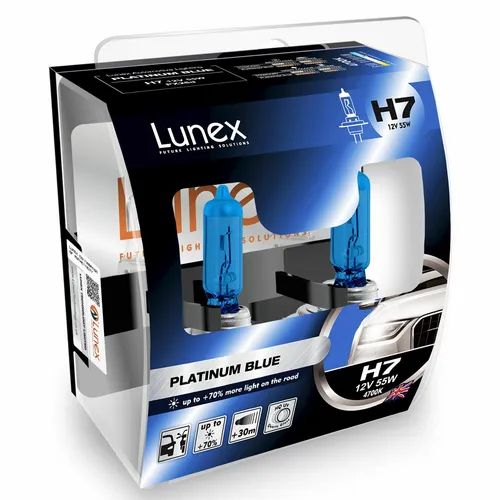 Lunex H7 Platinum Blue Halogen