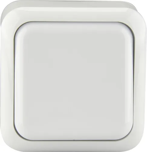 Unitec Taster Standard, AP, elektroweiß