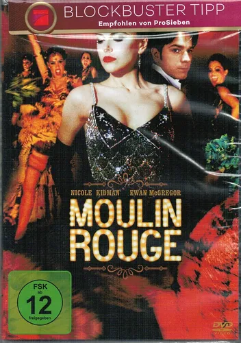 DVD MOULIN ROUGE # Nicole Kidman, Ewan McGregor ++NEU