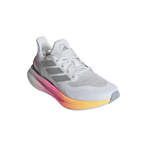 adidas Laufschuhe Pureboost 5 Damen - Komfortabel und vielseitig - Laufschuhe für Damen mit leichter BOOST Dämpfung und atmungsaktivem Mesh-Obermaterial. Ideal für Training und Alltag, mit griffiger Adiwear Außensohle für sicheren Halt.