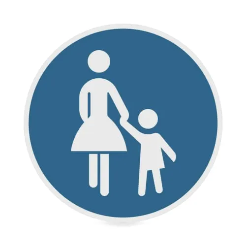 Verkehrszeichen Fußgänger von SafetyMarking