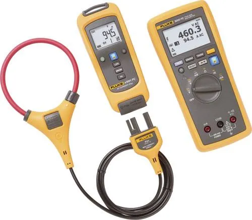 Fluke FLK-A3001 FC KIT Stromzange - Digitales Hand-Multimeter mit Grafik-Display - Multimeter für Elektroinstallation, bietet drahtlose Messungen und Fluke Connect für einfache Datenerfassung und -weitergabe, ideal für Techniker.