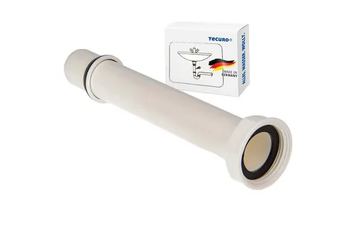 tecuro Siphon Verstellrohr Tauchrohr 200 mm von Tecuro