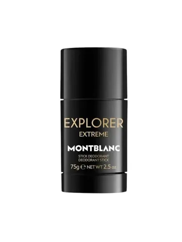 Montblanc Explorer Extreme Deodorant Stick 75 g - Deo für Abenteuerlustige: Der Montblanc Explorer Extreme Deodorant Stick bietet 24h Schutz mit belebender Bergamotte und markanten Noten von Patchouli und Vetiver.