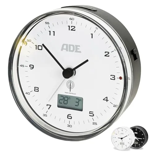 ADE Funkwecker mit Temperaturanzeige
