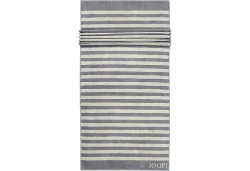 JOOP! Saunatuch Classic Stripes 1610 in grau von JOOP!