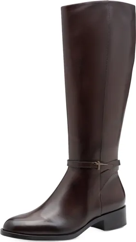 Tamaris Damen Stiefel aus Leder in Braun, Größe 36 - Robuste Stiefel mit Strobel-Konstruktion für hohen Tragekomfort. Die Memory Foam-Technologie sorgt für individuelle Anpassung. Elegante Details und stabile Sohle garantieren Sicherheit und Stil – ideal für Büro und Freizeit.