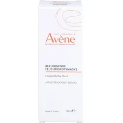 Avène Beruhigende Feuchtigkeitsmaske 50 ml für empfindliche Haut - Medizinische Körperpflege für empfindliche Haut, spendet intensive Feuchtigkeit und beruhigt gereizte Hautstellen. Ideal für einen strahlenden Teint.