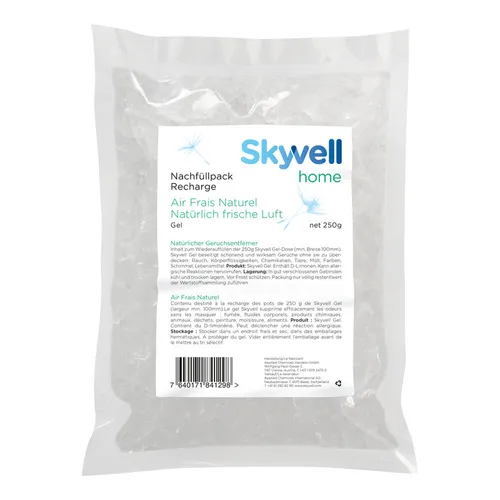 Skyvell Geruchsneutralisator Gel Nachfüllpack 250 g von Applied Chemicals Handels