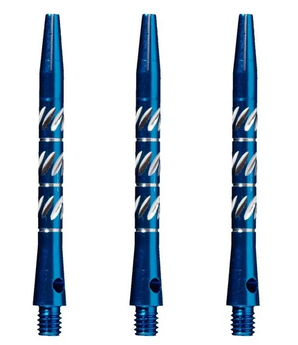 Best Sporting Dartpfeil Aluschäfte für Dartpfeile, 3 Stück, rot, blau oder schwarz