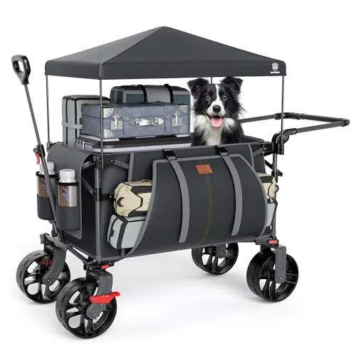 EVER ADVANCED XXL Bollerwagen faltbar 225L von EVER ADVANCED