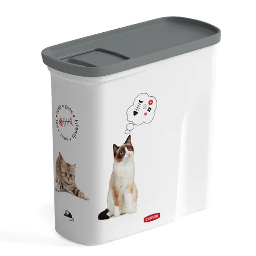 Behälter für Tierfutter  Pet Life 2 L Katzen  CURVER von Curver