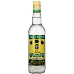 Wray & Nephew White Overproof Rum 63% Vol. 0,7l - Rum, intensiver Geschmack mit 63% Vol., perfekt für Cocktails und Mixgetränke.