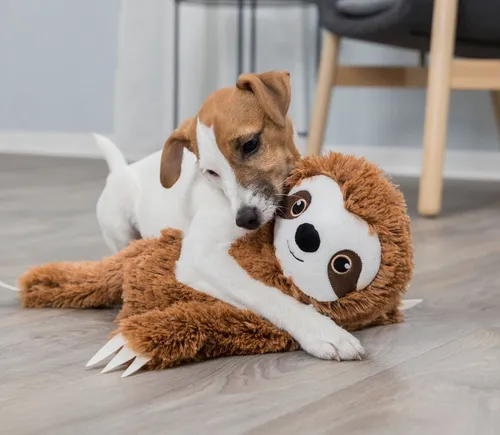 Trixie Hundspielzeug Faultier Plüsch 56 cm