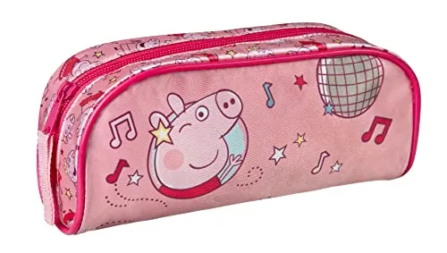 Undercover Peppa Pig Schlamperetui - Federmäppchen für die Schule - Stylisches Etui mit Peppa Pig Motiv - Schlampermäppchen für Teenager - ideal für den Schulanfang