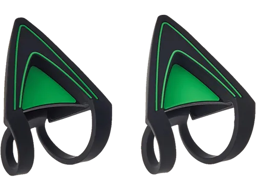 RAZER Kitty Ears Headset Zubehör Green in grün von Razer