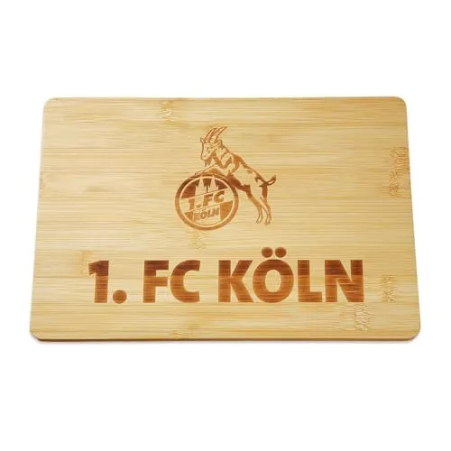 1. FC Köln Schneidebrett Bambus 